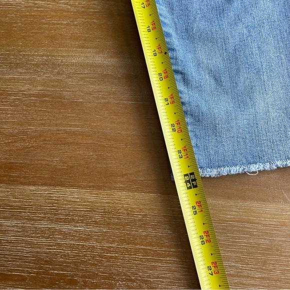 Style & Co Light Wash High Rise Waist Straight Leg Ankle Cropped Jean Plus Sz 14 - Picture 3 of 12